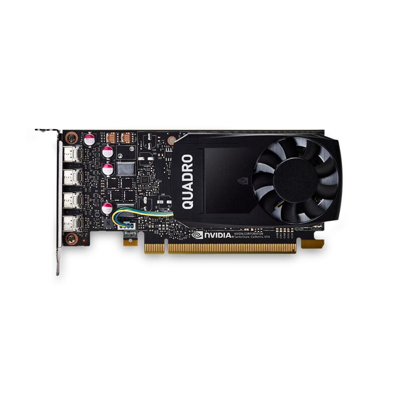 PNY Quadro P1000 4GB GDDR6 4x mini DP - VCQP1000-PB - Retail