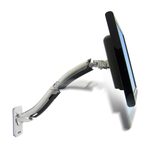 Ergotron MX Monitorarm Wandhalterung für einen Monitor bis 106,68 cm 42 Zoll Aluminium