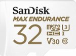 SanDisk Max Endurance microSDHC  Speicherkarte 32GB Kit + SD Adapter