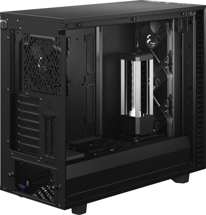 Fractal Design Define 7 - schwarz, Light Tempered Glass