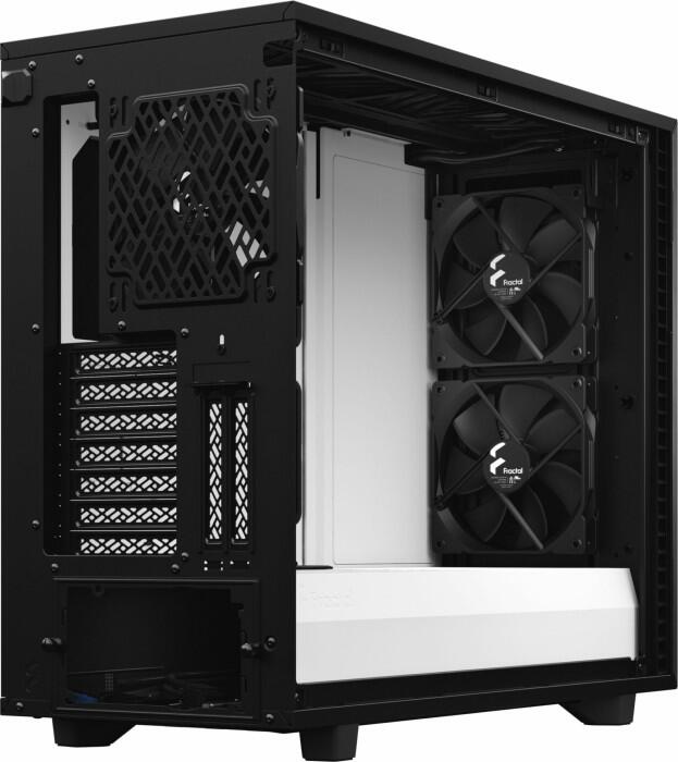Fractal Design Define 7 - weiß, Clear Tempered Glass
