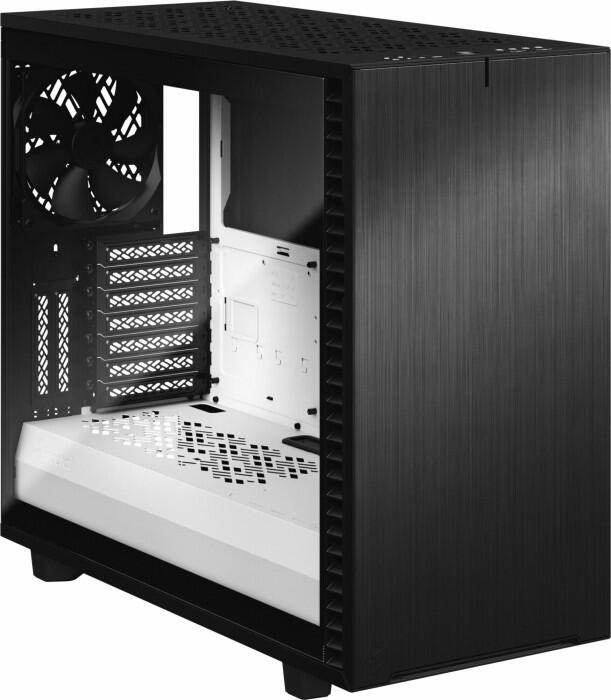 Fractal Design Define 7 - weiß, Clear Tempered Glass
