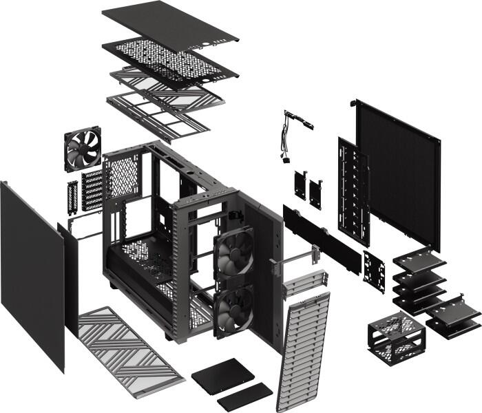 Fractal Design Define 7 - grau