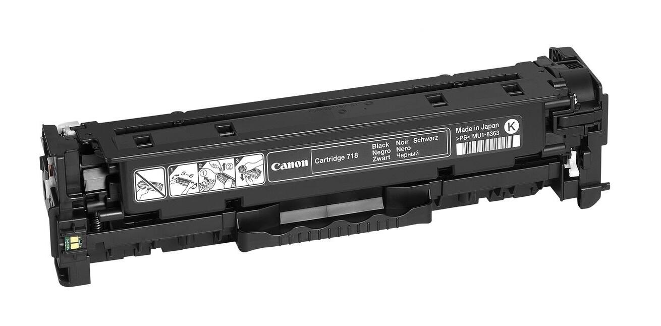 Canon Original 718BK Toner schwarz 3.400 Seiten (2662B002)
