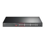TP-Link TL-SL1226P 24-Port 10/100Mbps + 2-Port Gigabit Unmanaged PoE+ Switch