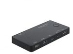 DeLOCK KVM Switch HDMI / USB-C mit USB 2.0