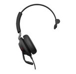 Jabra Evolve2 40 UC Mono Headset On-Ear, konvertierbar, kabelgebunden, USB