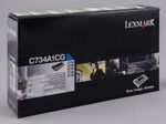 Lexmark Original Toner cyan 6.000 Seiten (C734A1CG) für C734dn/n/dw/dtn, C736dn/dtn/n, X734de, X736de, X738/de/dte