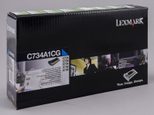 Lexmark Original Toner cyan 6.000 Seiten (C734A1CG) für C734dn/n/dw/dtn, C736dn/dtn/n, X734de, X736de, X738/de/dte