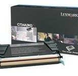 Lexmark Original Toner Standard Variante - C/X734 schwarz 8000 Seiten (C734A2KG)