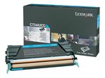 Lexmark Original Toner Standard Variante - C/X734 cyan 6000 Seiten (C734A2CG)