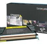 Lexmark Original Toner Standard Variante - C/X734 gelb 6000 Seiten (C734A2YG)