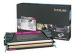 Lexmark Original Toner Standard Variante - C/X736 magenta 10000 Seiten (C736H2MG)