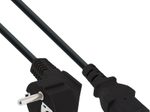 InLine® - Stromkabel - IEC 60320 C13 zu CEE 7/7 (M) - 10 m