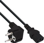 InLine® - Stromkabel - IEC 60320 C13 zu CEE 7/7 (M) - 10 m