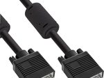 InLine® - VGA-Kabel - HD-15 ohne Pol 9 (M) zu HD-15 ohne Pol 9 (M) - 5 m - geformt - schwarz