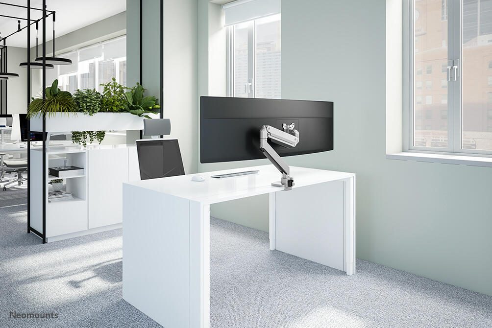 Neomounts NM-D775SILVERPLUS Tischhalterung für curved Bildschirme bis 49" (124 cm) - Silber