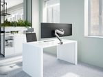 Neomounts NM-D775SILVERPLUS Tischhalterung für curved Bildschirme bis 49" (124 cm) - Silber