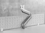 Neomounts NM-D775SILVERPLUS Tischhalterung für curved Bildschirme bis 49" (124 cm) - Silber