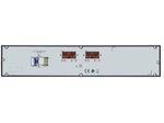 APC USV Easy-UPS Online-Doppelwandlung 800W 1.000VA C14-Eingang 4HE