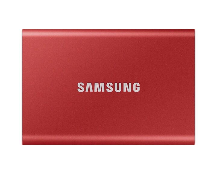 Samsung Portable SSD T7 500GB für PC/Mac (red)