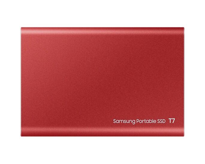 Samsung Portable SSD T7 500GB für PC/Mac (red)