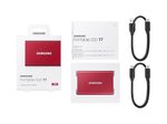 Samsung Portable SSD T7 500GB für PC/Mac (red)
