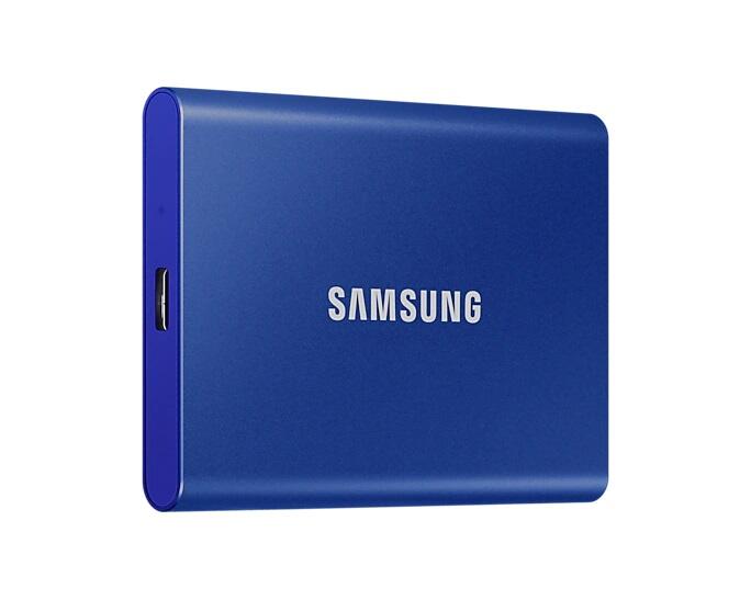 Samsung Portable SSD T7 500GB für PC/Mac (blue)