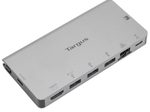 Targus USB-C DP Alt-Mode Einzelvideo 4K HDMI Dockingstation mit Kartenleser,100 W PD Pass-Thru & abnehmbarem USB-C-Kabel