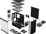 Fractal Design Define 7 Compact - schwarz / Dark Tempered Glass