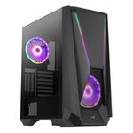 Aerocool PC Gehäuse Visor Mid-Tower Schwarz