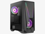 Aerocool PC Gehäuse Visor Mid-Tower Schwarz