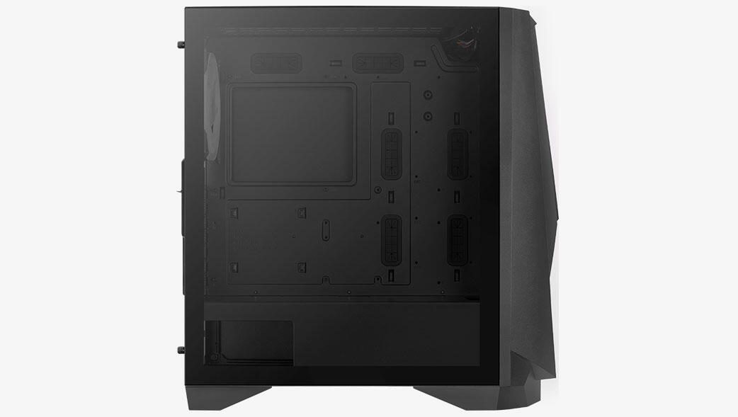 Aerocool PC Gehäuse Visor Mid-Tower Schwarz
