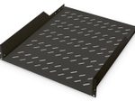 Digitus Fachboden 19"-Schränke festeinbau ab 800mm Tiefe bis 25kg 2HE RAL9005 schwarz