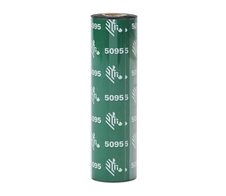 Zebra Thermotransfer Farrbband 5096 Harz - 110 mm x 74m 12er Pack - passend für Zebra Desktopdrucker