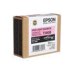 Epson Original T580B UltraChrome K3 Druckerpatrone magenta hell 80ml (C13T580B00)
