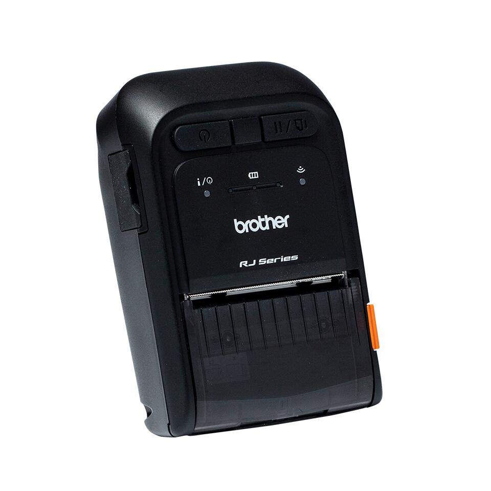 Brother RJ-2055WB mobiler Belegdrucker (58 mm Medienbreite, 101,06 mm/Sek., Bluetooth, Mikro USB, WLAN) (RJ2055WBXX1)