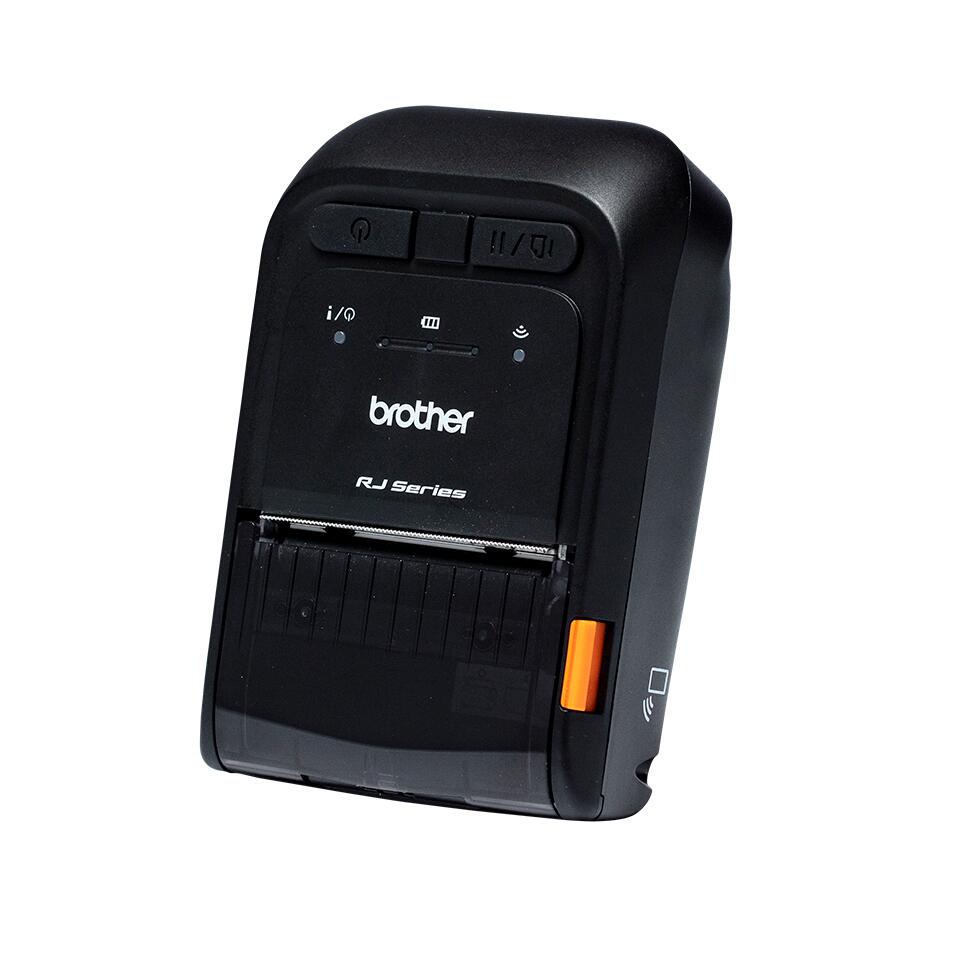 Brother RJ-2055WB mobiler Belegdrucker (58 mm Medienbreite, 101,06 mm/Sek., Bluetooth, Mikro USB, WLAN) (RJ2055WBXX1)