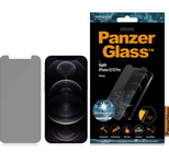 PanzerGlass Standard Fit - Privacy Displayschutzglas für iPhone 12, iPhone 12 Pro