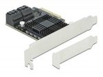 Delock 5 Port SATA PCI Express x4 Karte