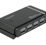DeLOCK DisplayPort 1.4 Switch 2 x 2 DisplayPort in to 1 x 2 DisplayPort out 8K