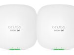 HPE Networking Instant On 2xAP22 (RW) ohne Netzteil Access Point Dualband Set2 (Wi-Fi 6, 2,4/5 GHz, Smart Mesh-WLAN, R4W02A