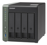 QNAP TurboStation TS-431X3-4G 4 Einschübe NAS-Server Leergehäuse (TS-431X3-4G)