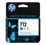 HP Original 712 Druckerpatrone - cyan (3ED67A)