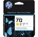 HP Original 712 Druckerpatrone - gelb (3ED69A)