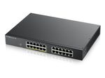 Zyxel Switch 24-Port Gigabit Ethernet 12-Port PoE+ 130W Smart Managed 0dBA