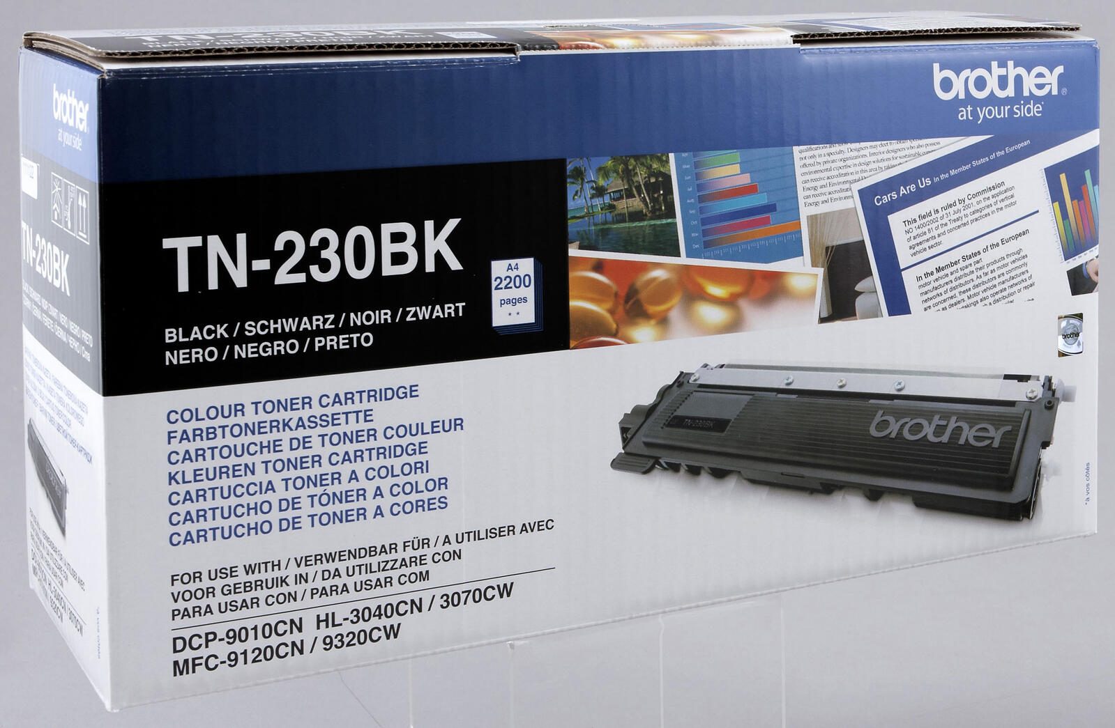 Brother Original TN230BK Toner schwarz 2.200 Seiten (TN-230BK)
