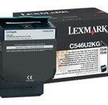 Lexmark Original Toner Standard Variante - C/X 54 schwarz 8.000 Seiten (C546U2KG)