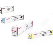 Canon Original Toner C-EXV28 4er-Set schwarz, cyan, magenta, gelb