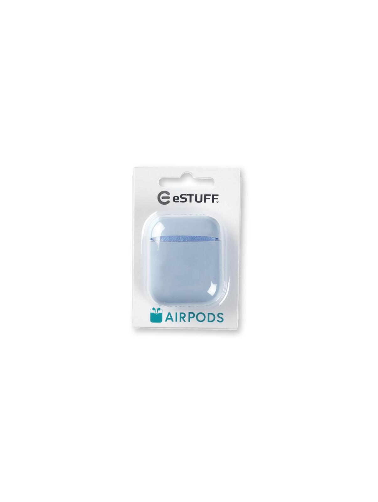 eSTUFF Silicone Cover für AirPods - Sky Blue